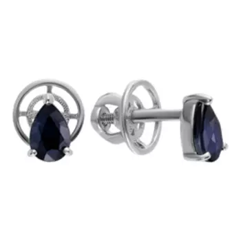 Серебряные серьги-пусеты 925 пробы