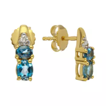 Серебряные серьги-пусеты 925 пробы