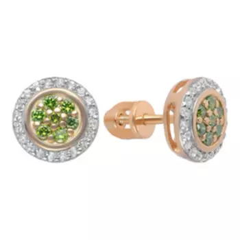 Серебряные серьги-пусеты 925 пробы