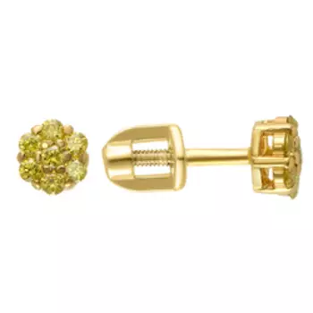 Серебряные серьги-пусеты 925 пробы