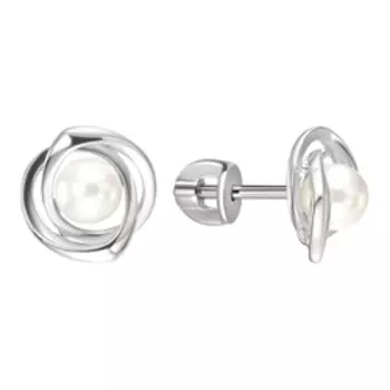 Серебряные серьги-пусеты 925 пробы