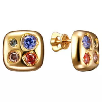 Серебряные серьги-пусеты 925 пробы