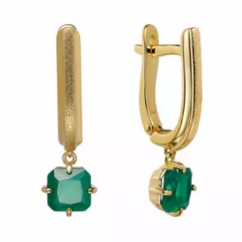 Серебряные серьги с агатами