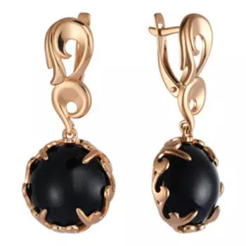 Серебряные серьги с агатами