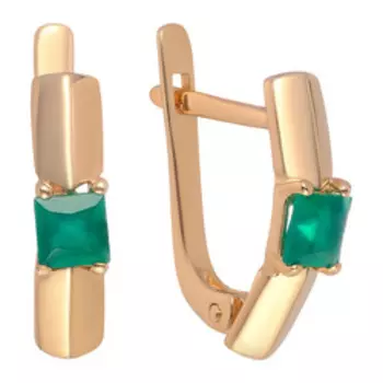 Серебряные серьги с агатами