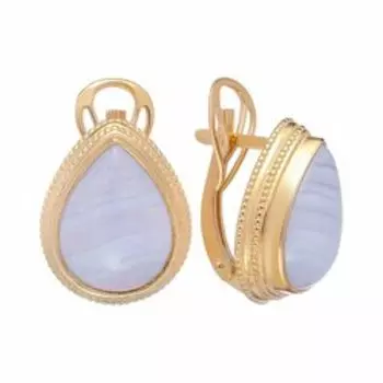 Серебряные серьги с агатами