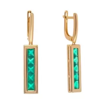 Серебряные серьги с агатами