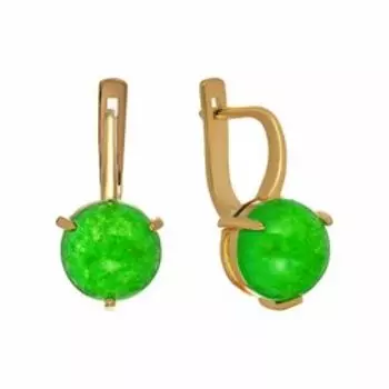 Серебряные серьги с агатами