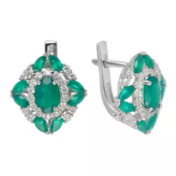 Серебряные серьги 925 пробы