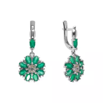 Серебряные серьги 925 пробы