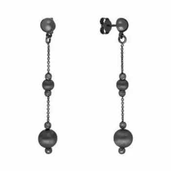 Серебряные серьги с алмазной обработкой