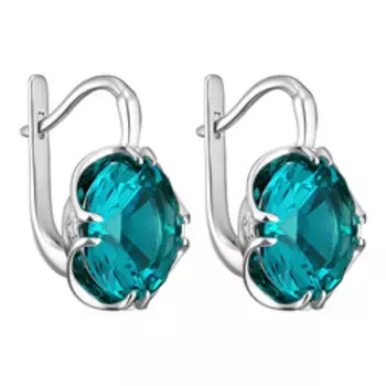 Серебряные серьги с алпанитами