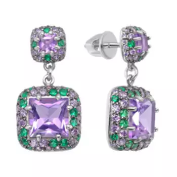 Серебряные серьги 925 пробы