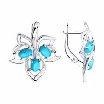 Серебряные серьги 925 пробы