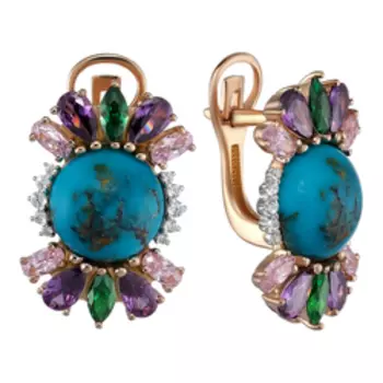 Серебряные серьги 925 пробы