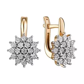 Серебряные серьги 925 пробы