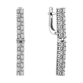 Серебряные серьги 925 пробы