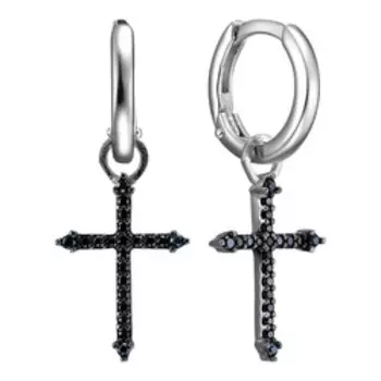 Серебряные серьги-трансформер 925 пробы