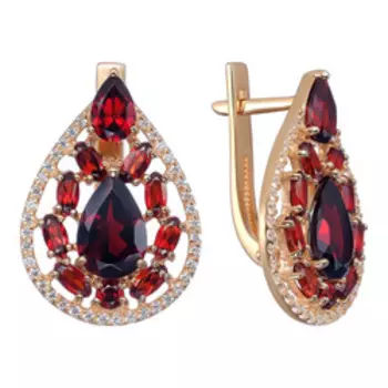 Серебряные серьги 925 пробы