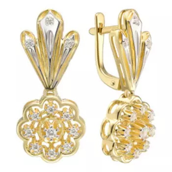 Серебряные серьги 925 пробы