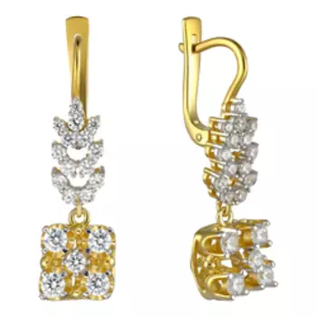 Серебряные серьги 925 пробы