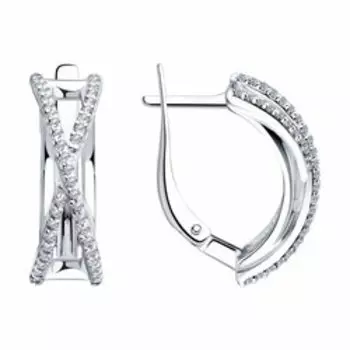 Серебряные серьги 925 пробы