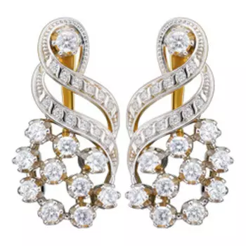 Серебряные серьги 925 пробы