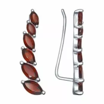 Серебряные серьги 925 пробы