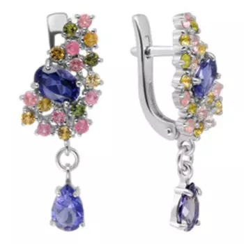 Серебряные серьги 925 пробы