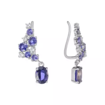 Серебряные серьги 925 пробы