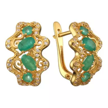 Серебряные серьги 925 пробы