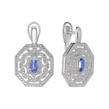 Серебряные серьги 925 пробы