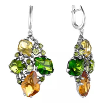 Серебряные серьги 925 пробы