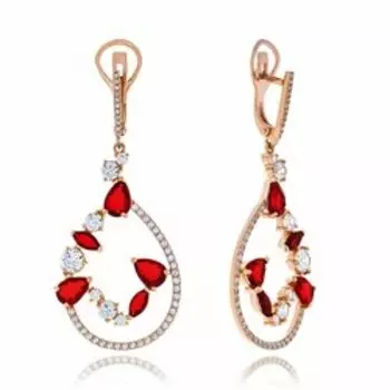 Серебряные серьги 925 пробы