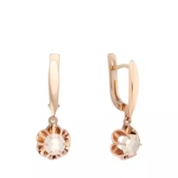 Серебряные серьги с опалами