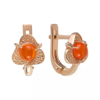 Серебряные серьги с опалами