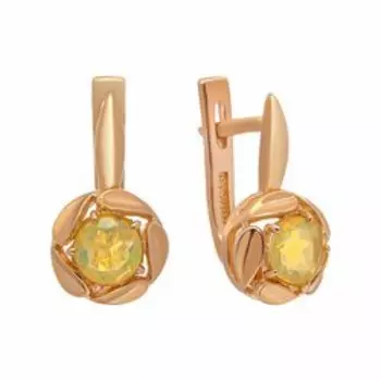 Серебряные серьги с опалами