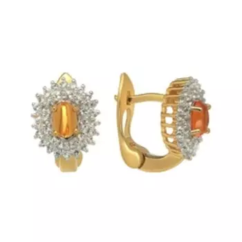 Серебряные серьги 925 пробы