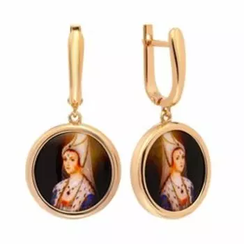 Серебряные серьги с перламутром