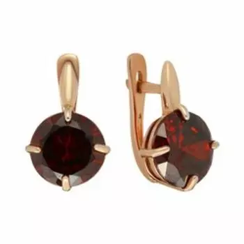 Серебряные серьги с плавленым кварцем