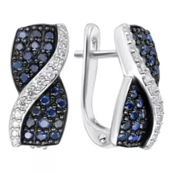 Серебряные серьги 925 пробы