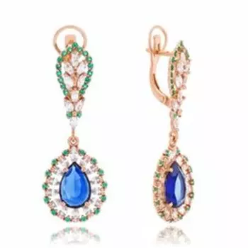 Серебряные серьги 925 пробы