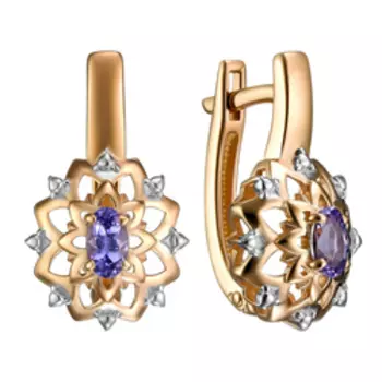 Серебряные серьги 925 пробы