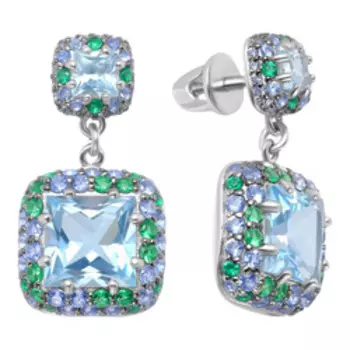 Серебряные серьги 925 пробы