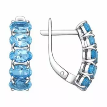 Серебряные серьги 925 пробы