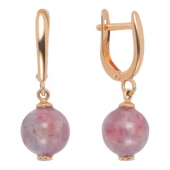 Серебряные серьги с турмалинами