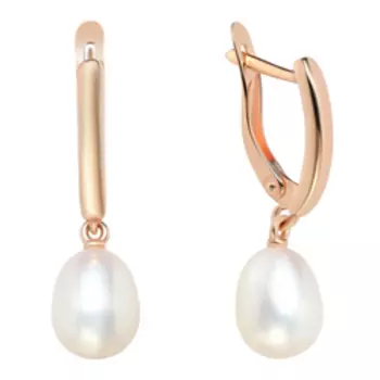 Серебряные серьги с жемчугом