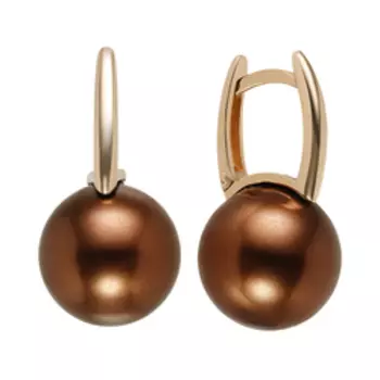 Серебряные серьги с жемчугом