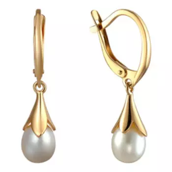 Серебряные серьги с жемчугом