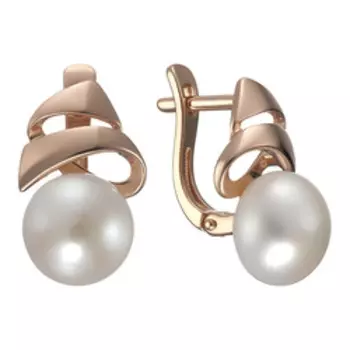 Серебряные серьги с жемчугом